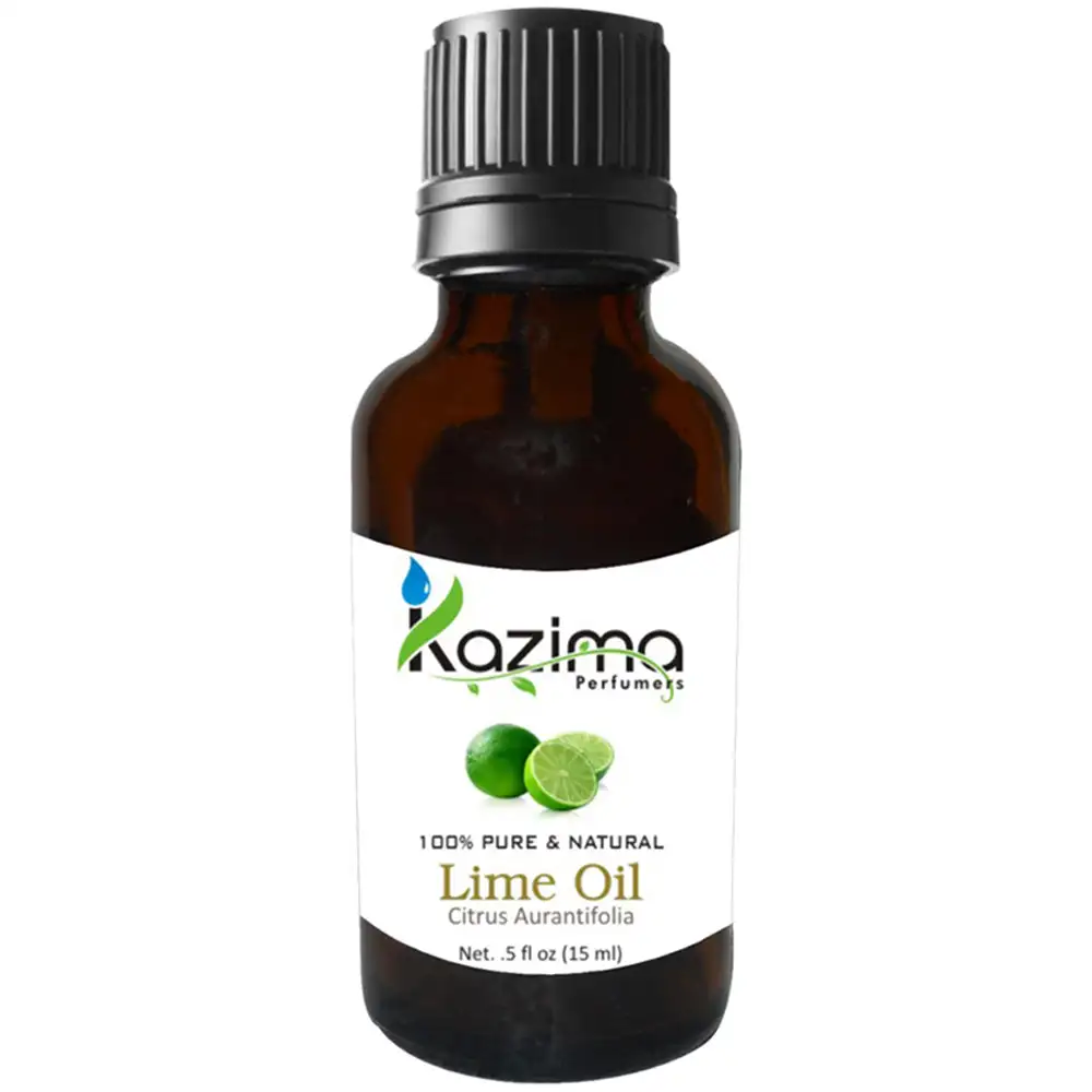 Kazima Lime Oil,  15 ml  100% Pure & Natural