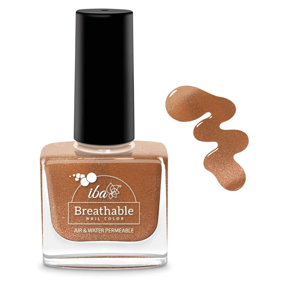 Iba Breathable Nail Color - B24 Rose Gold (9 ml)