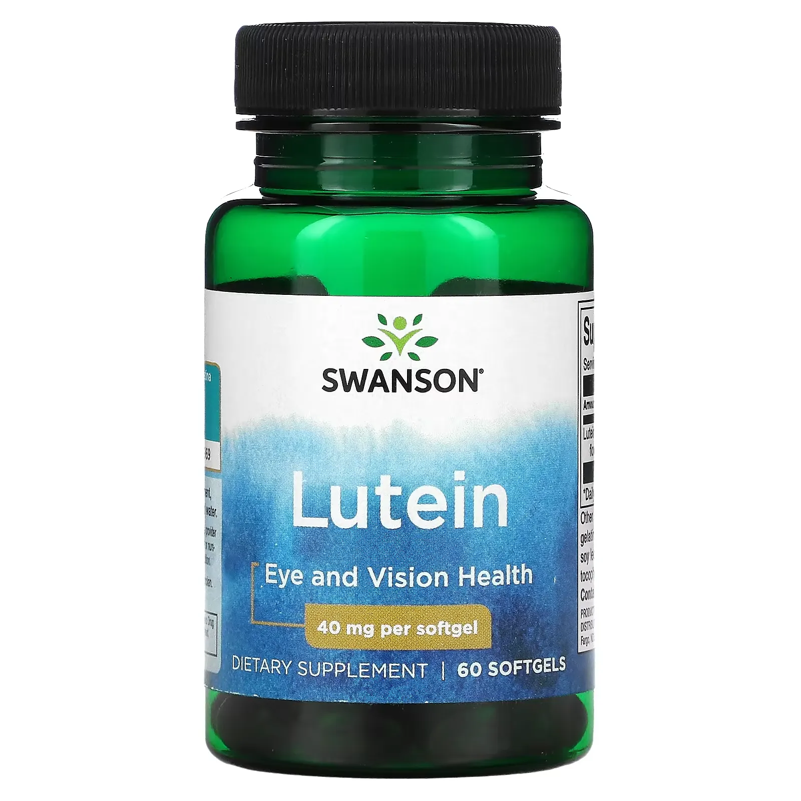 Lutein, 40 mg, 60 Softgels