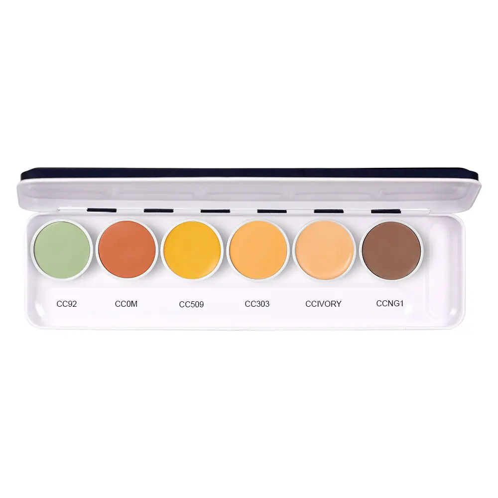 Ultra Hd Cover & Conceal 6 In 1 Supraemeshield Color Corrector Palette