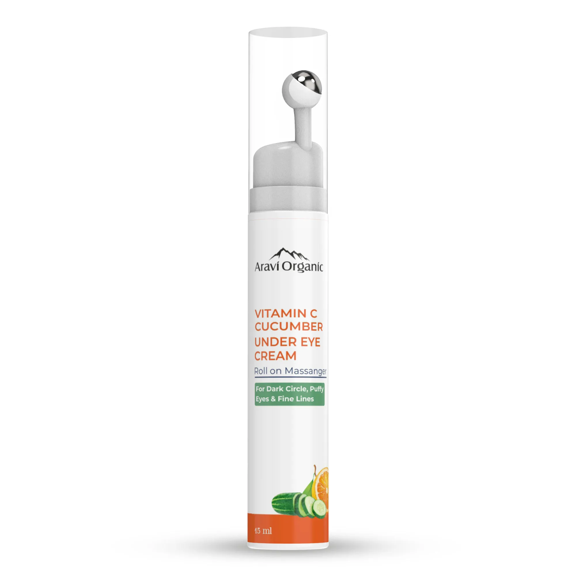 Aravi Organic Vitamin C & Cucumber Under Eye Cream