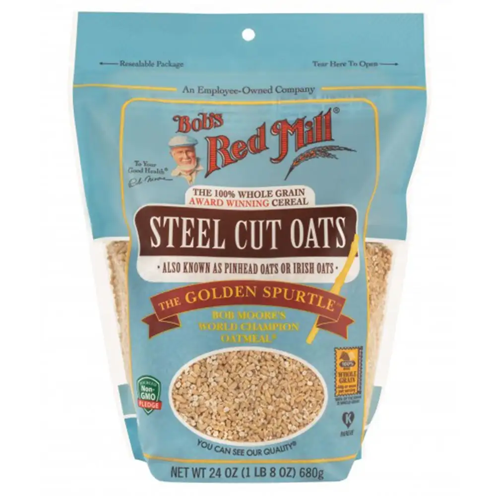 Bob's Red Mill Steel Cut Oats,  Unflavoured  0.680 kg