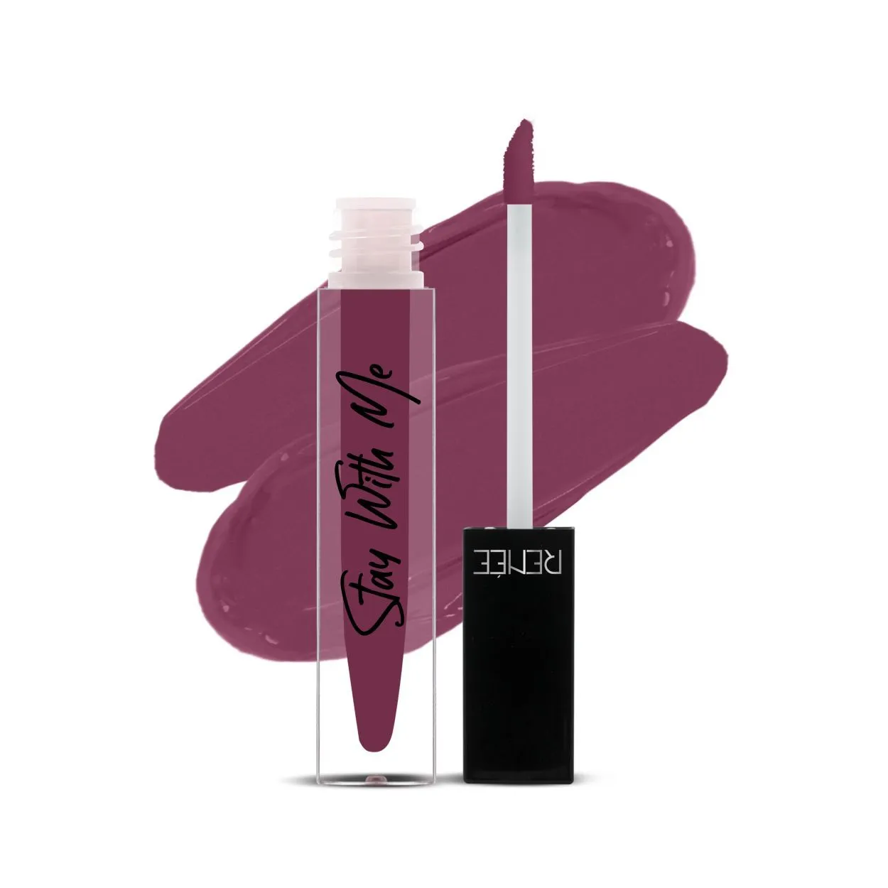 Renee Cosmetics Stay With Me Matte Lip Color - Passion For Grape