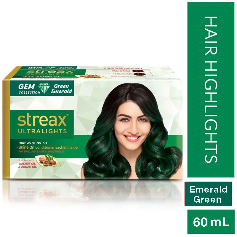 Streax Ultralights Gem Collection - Green Emerald