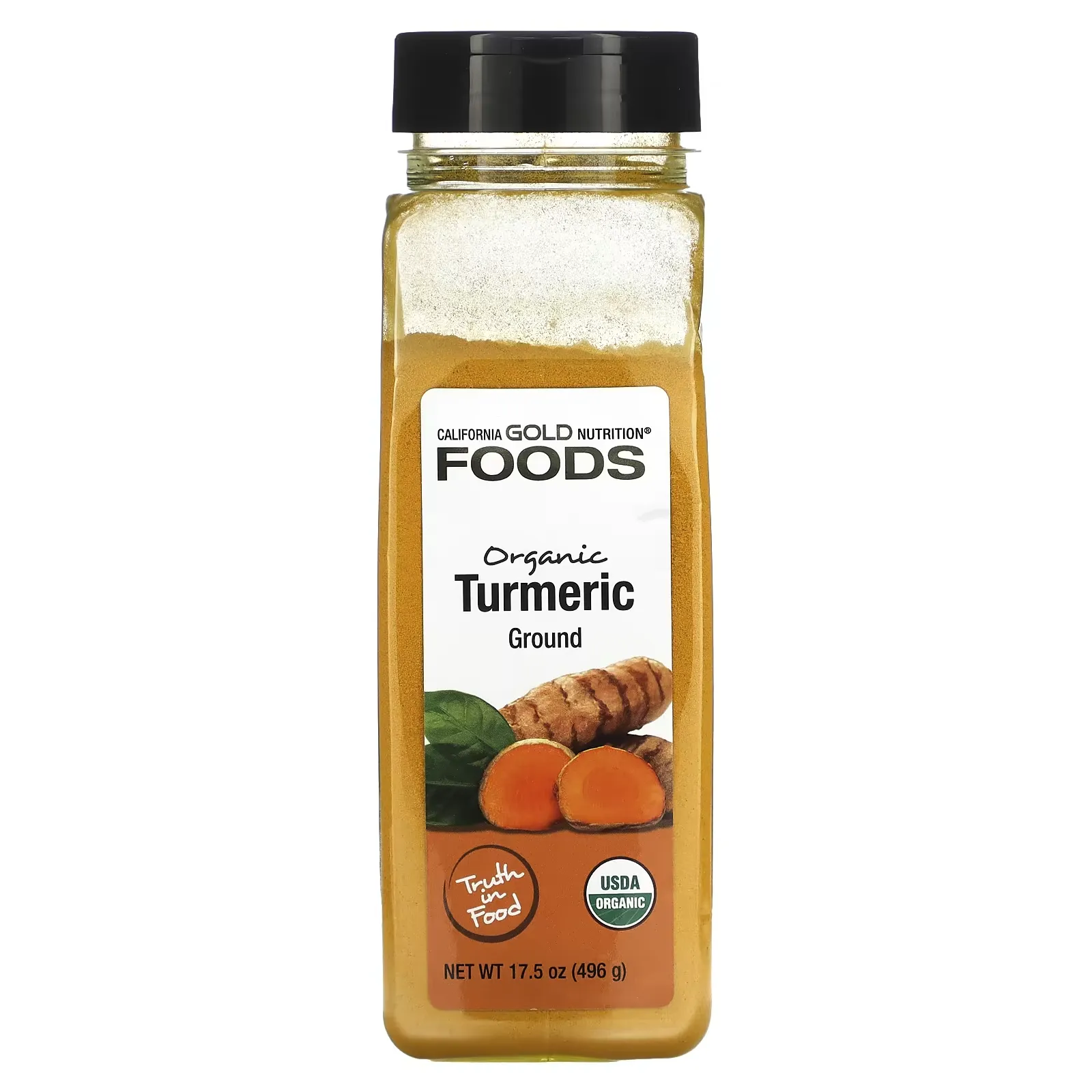 FOODS - Organic Turmeric, Ground, 17.5 oz (496 g)