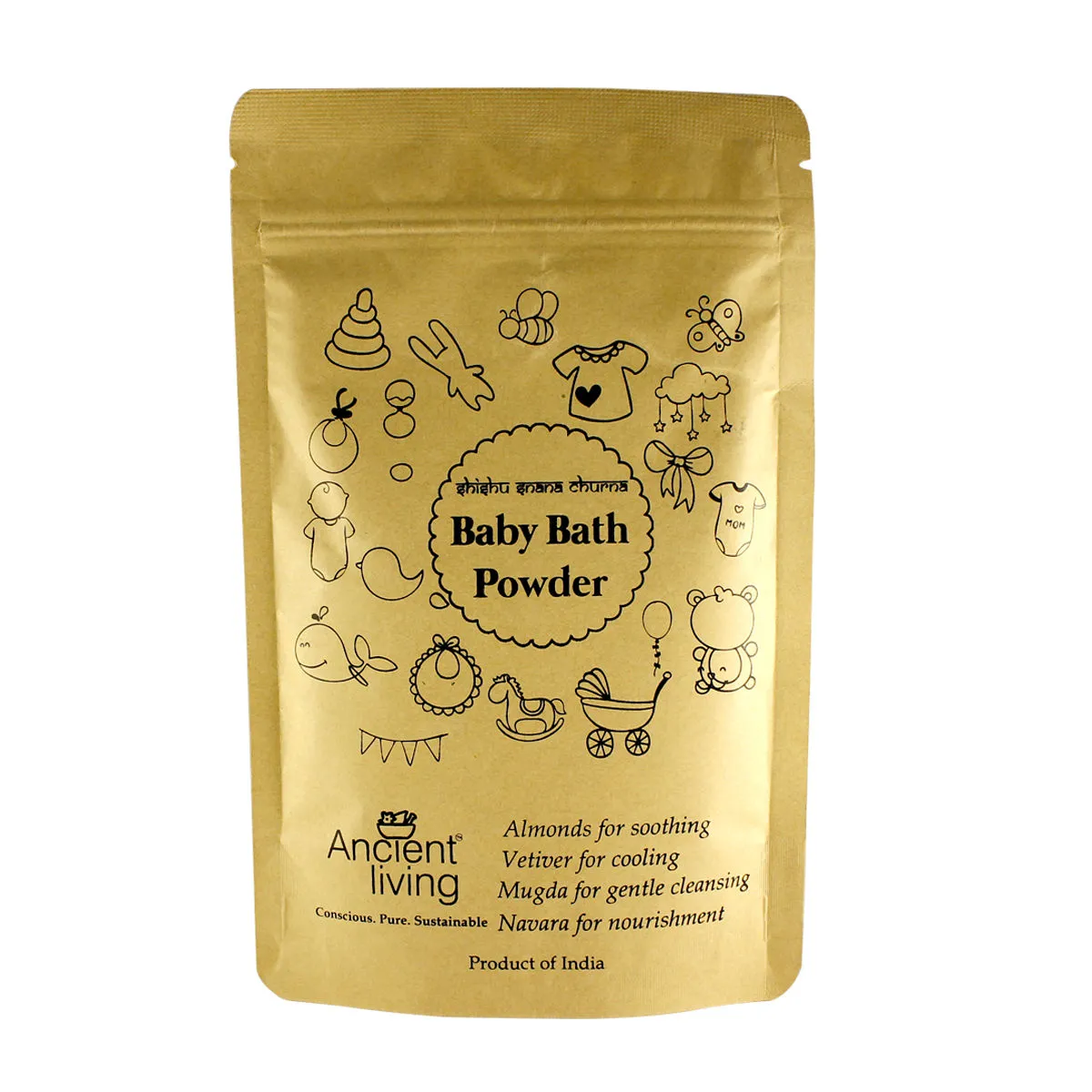 Ancient Living Baby Bath Powder