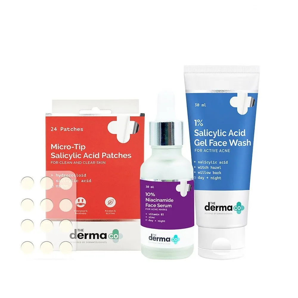 The Derma Co. Active Acne Removal Kit