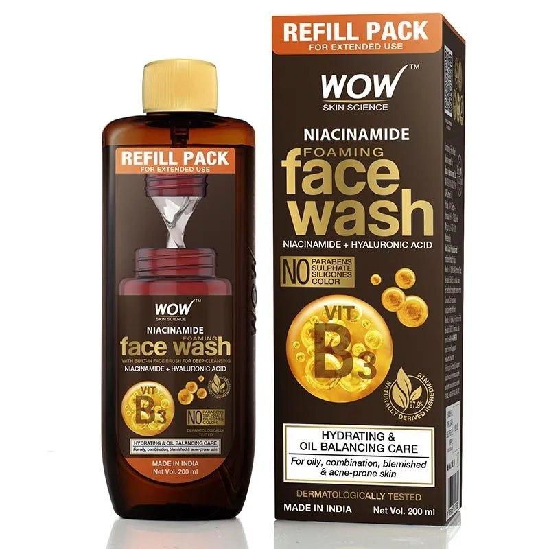 WOW Skin Science Niacinamide Foaming Face Wash