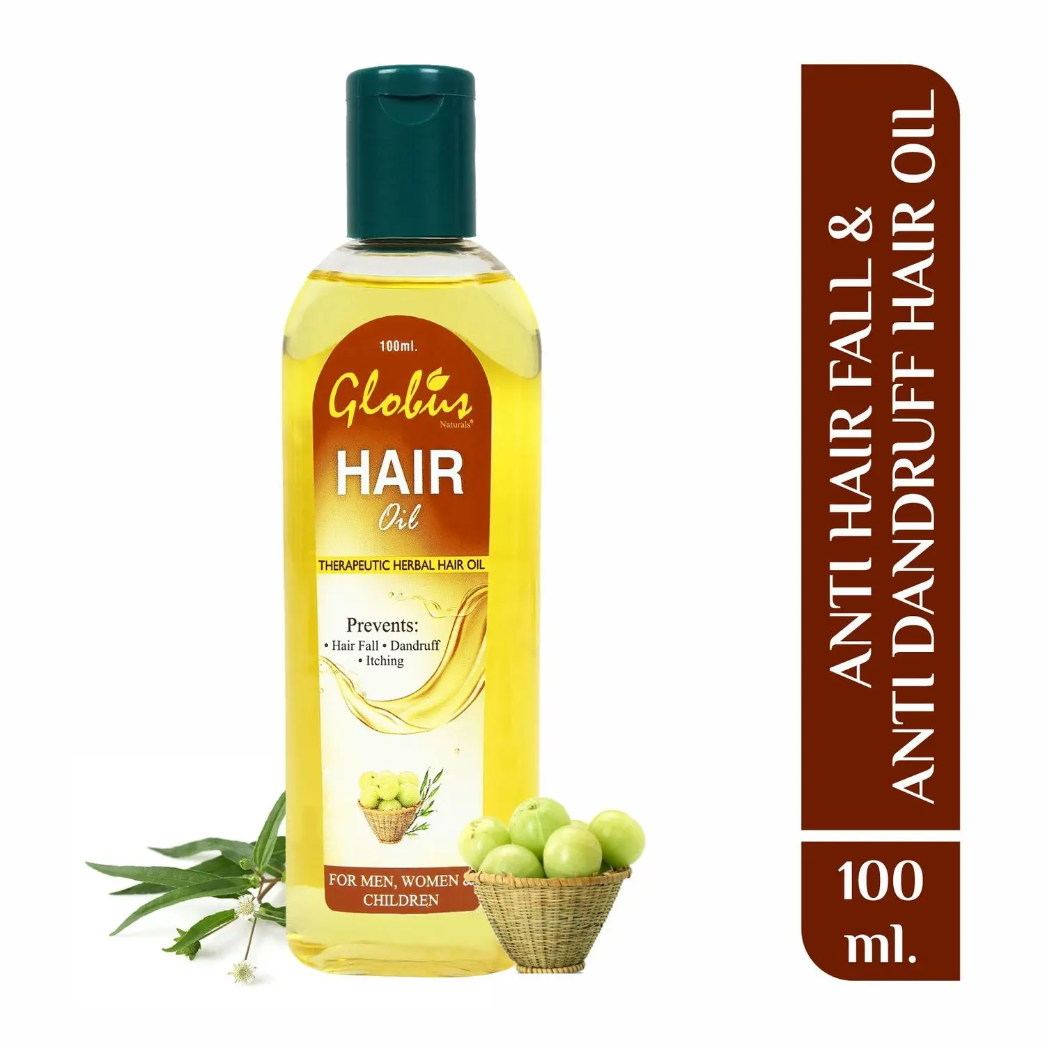 Globus Anti- Hair Fall & Anti-Dandruff Hair Oil (100 ml)