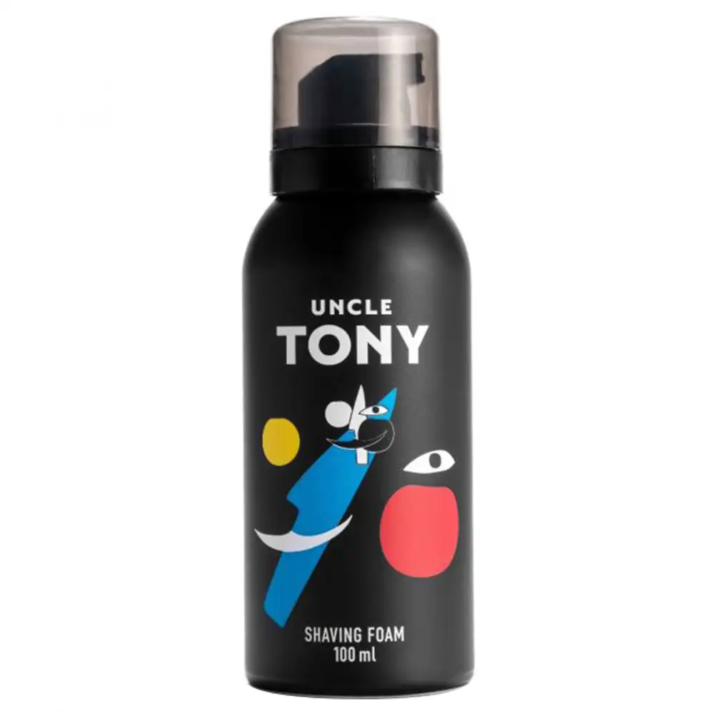 Uncle Tony Shaving Foam,  100 ml  for All Types of Beard