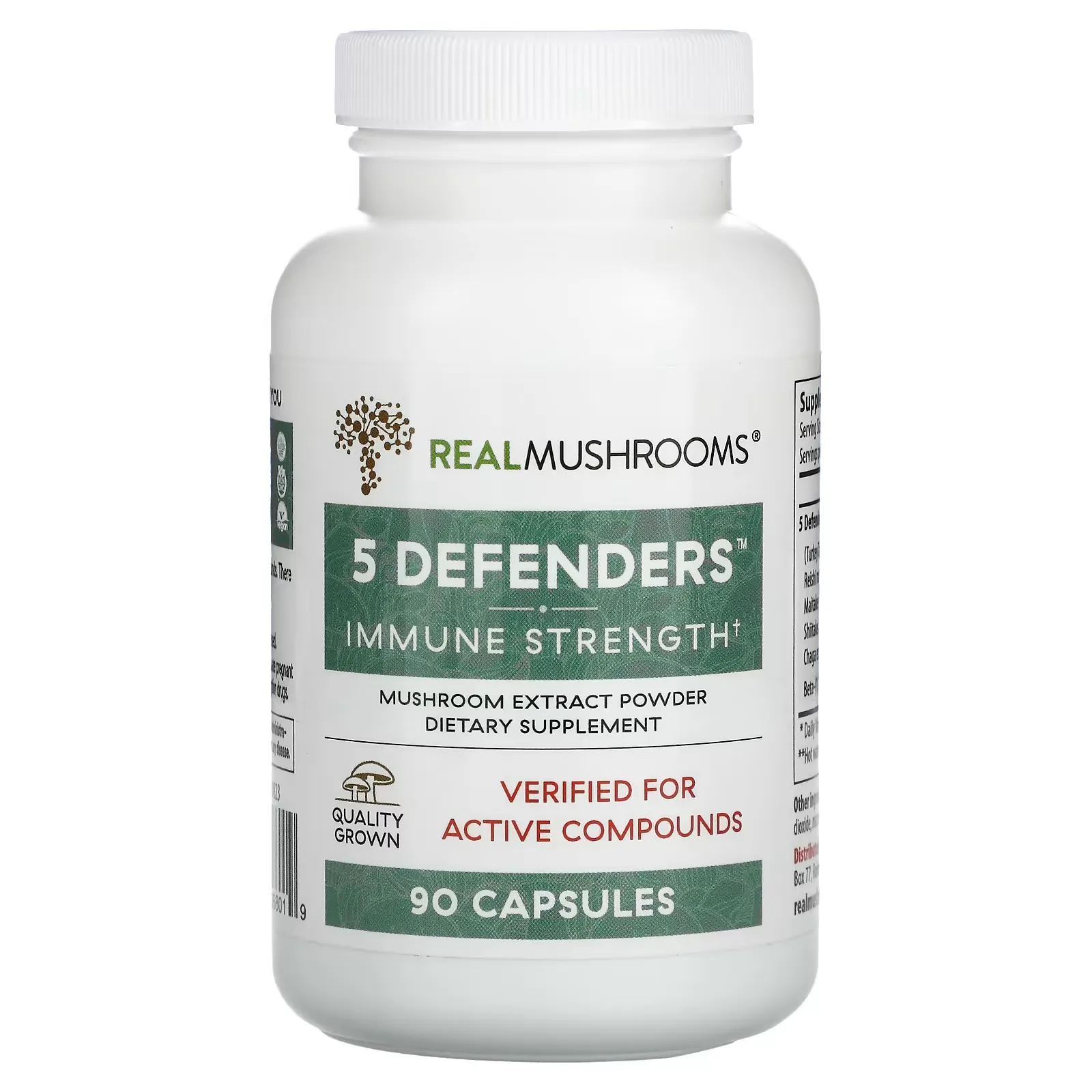 5 Defenders, Immune Strength, 90 Capsules