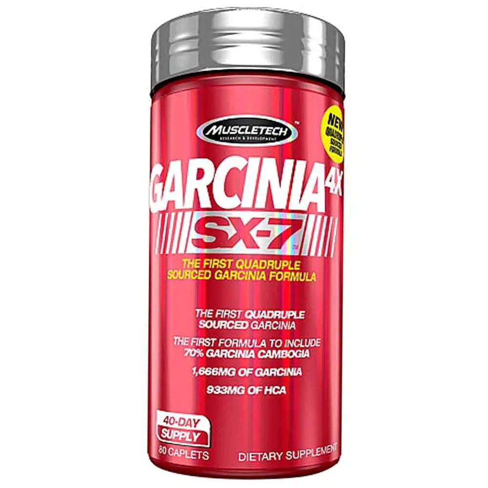 MuscleTech Garcinia 4X SX-7,  80 caplets