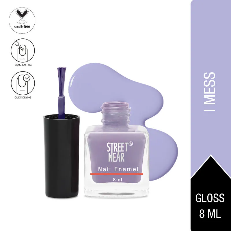 Street Wear Nail Enamel - I Mess