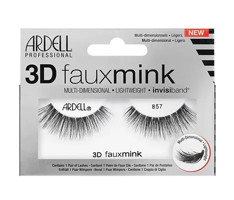 Ardell 3D Faux Mink Eyelash 857 Black - 67453