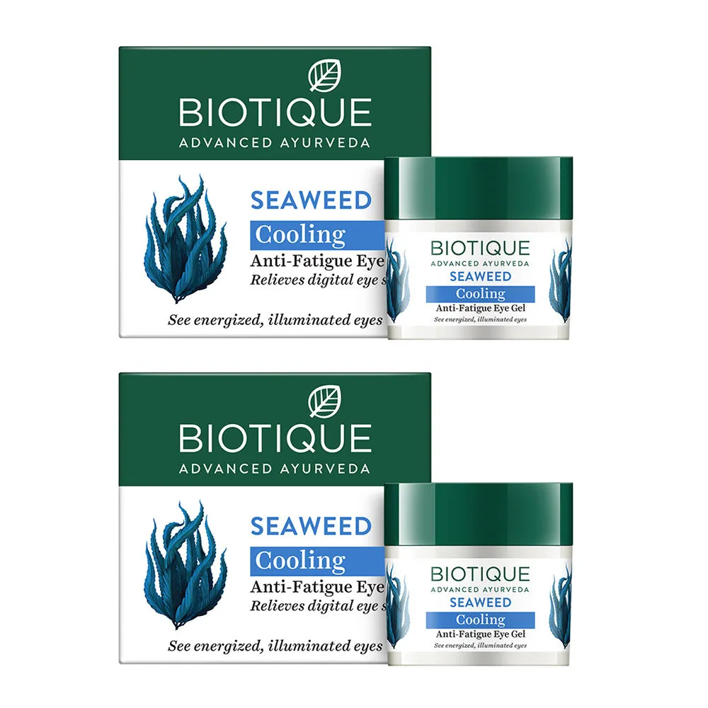 Biotique Natural Anti Fatigue Eye Gel (Pack Of 2)