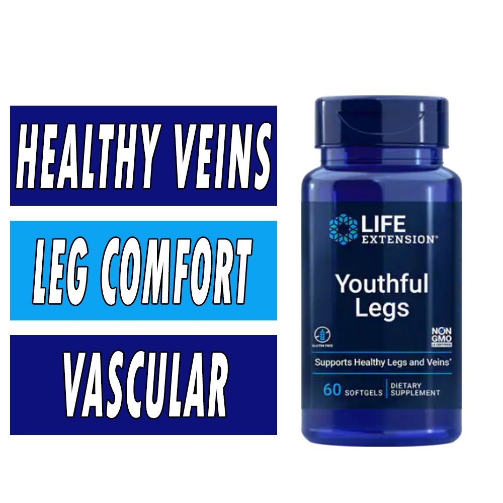 Life Extension Youthful Legs - 60 Softgels