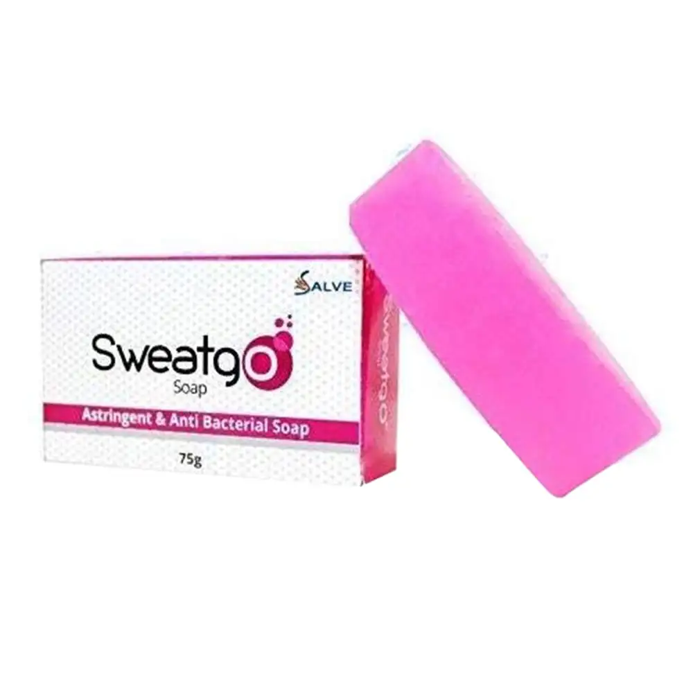 Salve Sweatgo Soap,  75 g  Astringent & Anti Bacterial