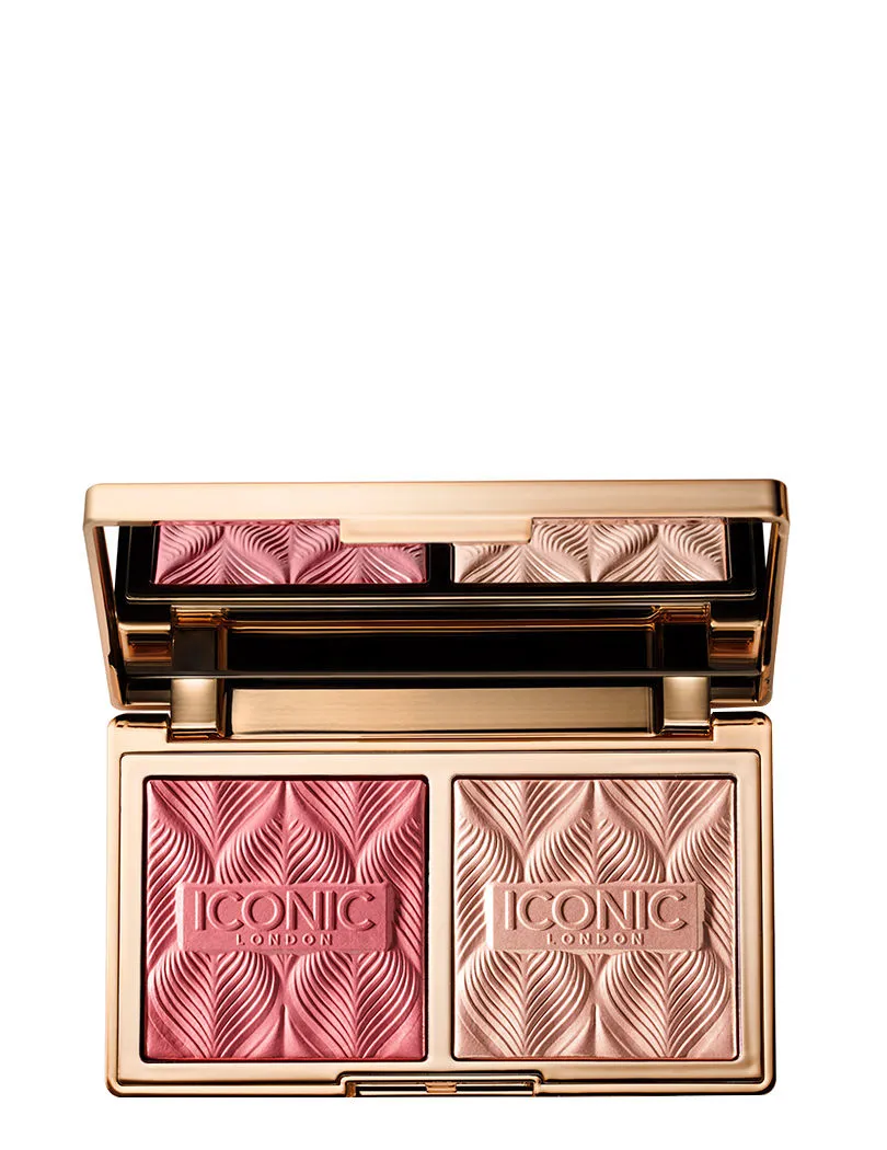 ICONIC London Silk Glow Duo - Rose