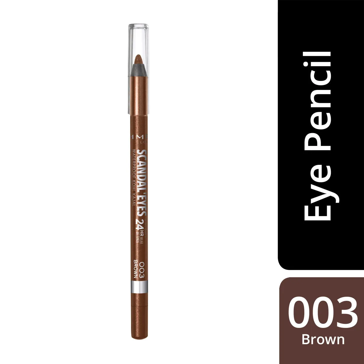 Rimmel London Scandaleyes Waterproof Kohl Kajal Liner - Brown