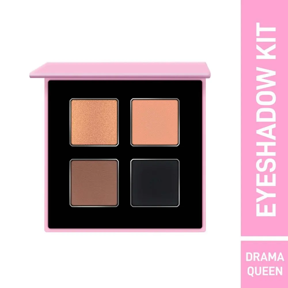 MyGlamm POPxo Makeup Collection - Drama Queen - 4 Eyeshadow Kit-Drama Queen (4 g)