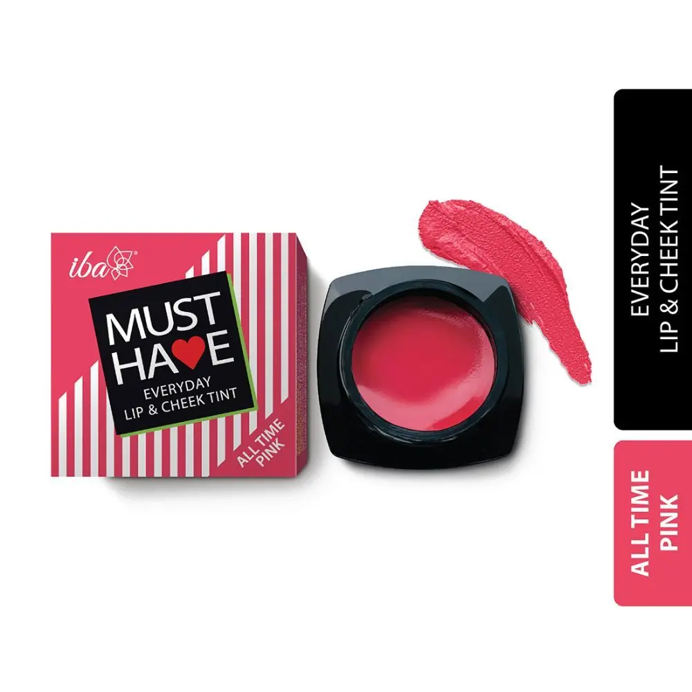 Iba Must Have Everyday Lip & Cheek Tint - All Time Pink