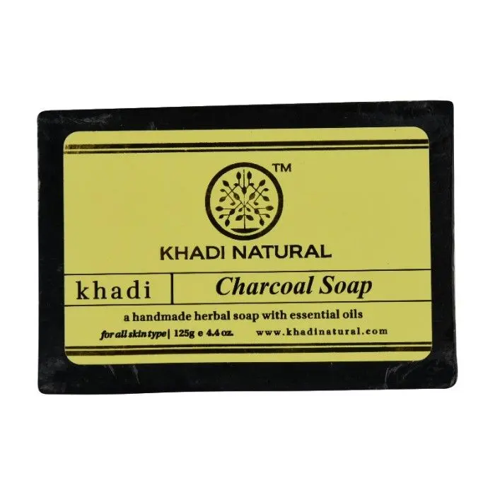 Khadi Natural Ayurvedic Charcoal Soap (125 g)