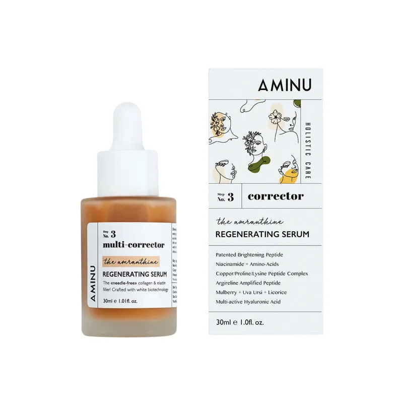 Aminu Regenerating Serum For Fine Lines, Wrinkles & Sagging