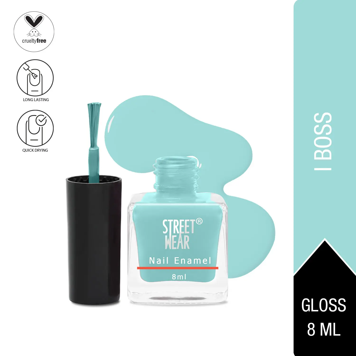 Street Wear Nail Enamel (Revamp) Pretty Girl Collection I Boss (8 ml)