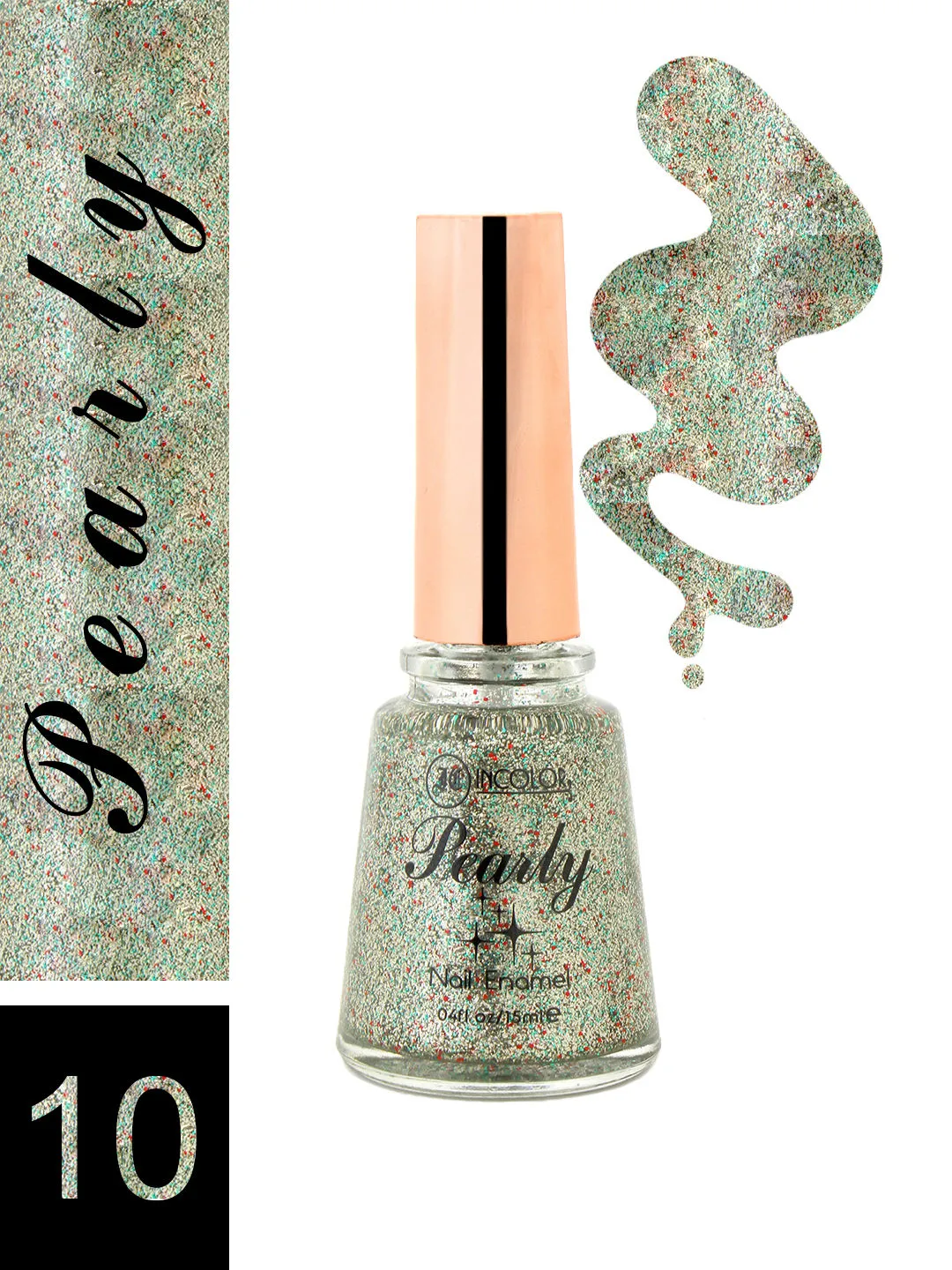 Incolor Pearly Nail Paint - 10