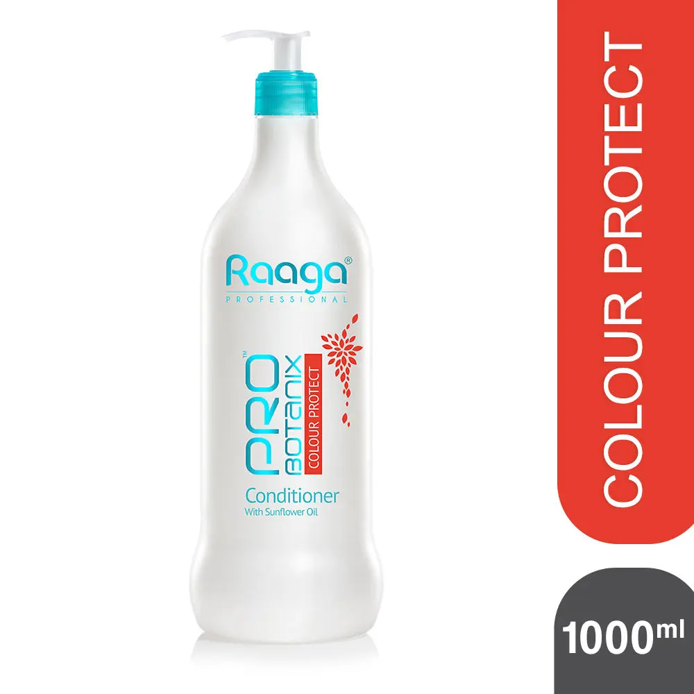 Raaga Professional Pro Botanix Colour Protect Conditioner, With Sunflower Oil, 1000 ml