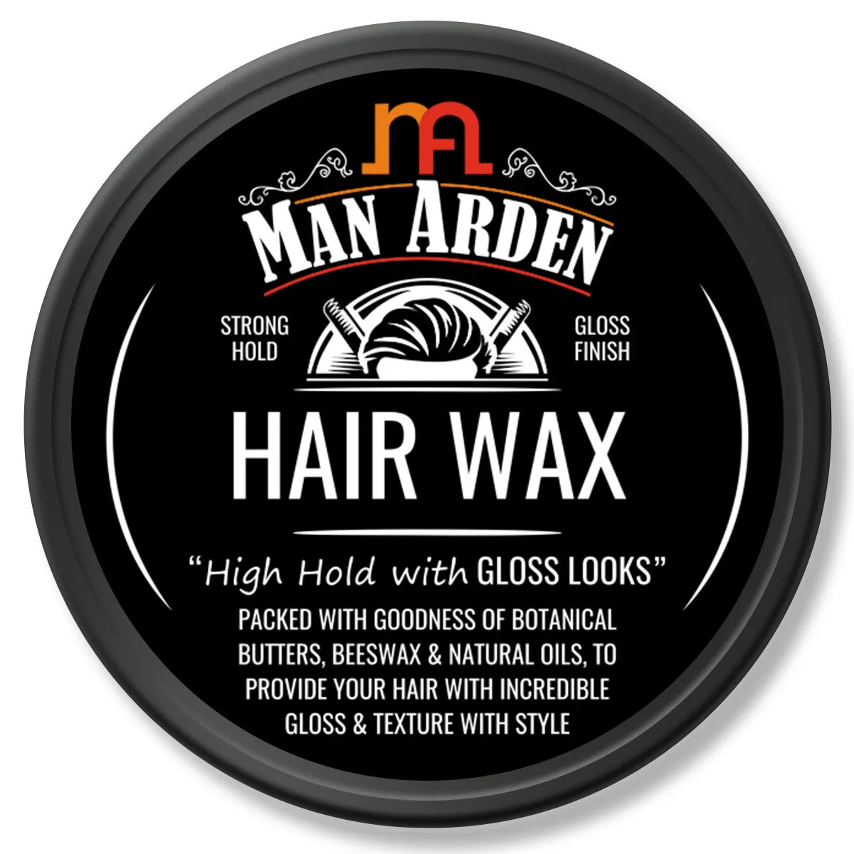 Man Arden Hair Wax With Strong Hold & Gloss Finish