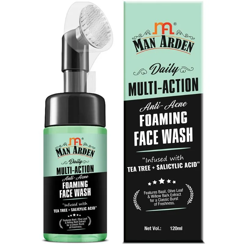 Man Arden Daily Multi-Action Anti-Acne Foaming Face Wash