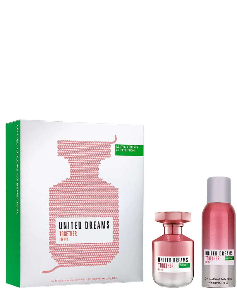 United Colors Of Benetton United Dreams Together For Her Gift Set