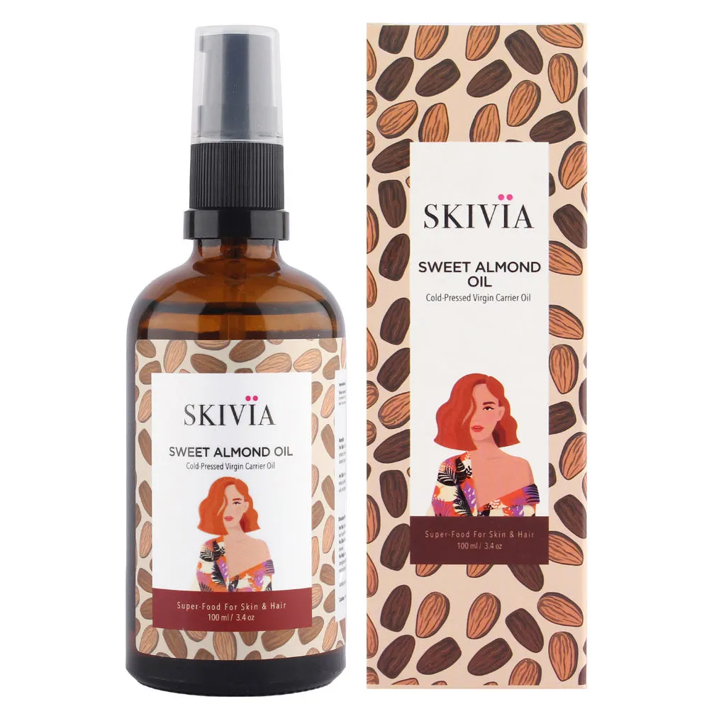 Skivia Sweet Almond Cold-Pressed Virgin Carrier Oil