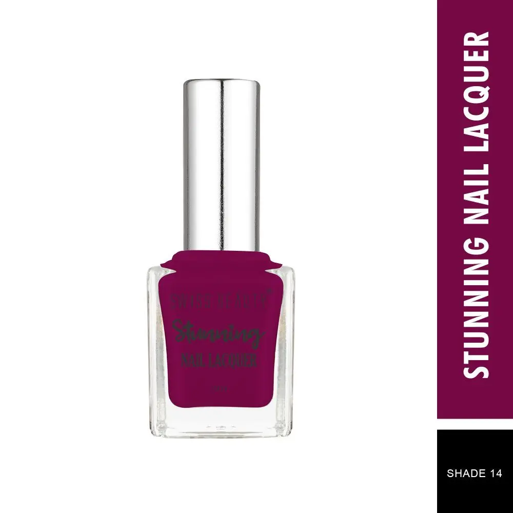 Swiss Beauty Stunning Nail Lacquer 14 Hot Wine (10 ml)