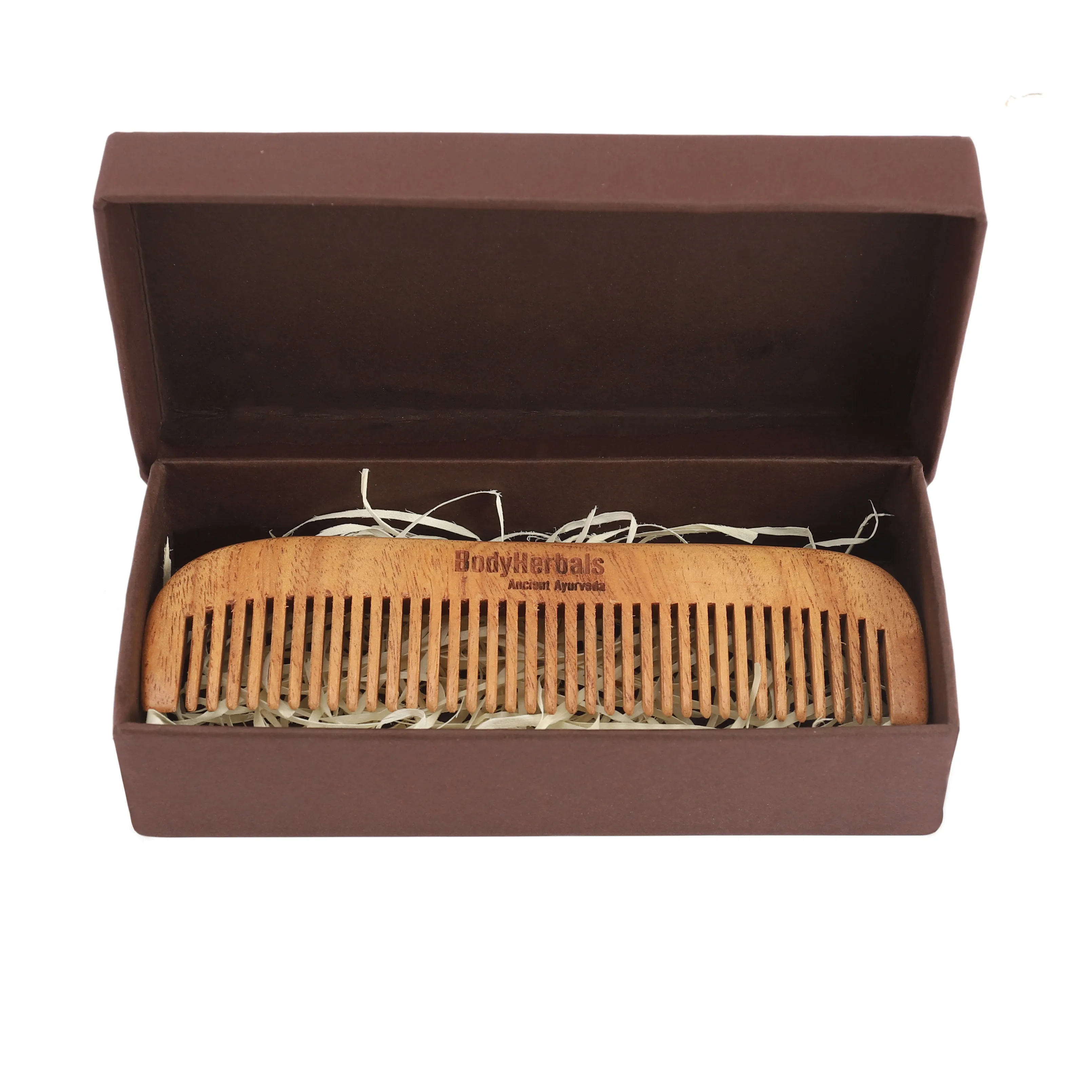 BodyHerbals Dressing Comb, Hand Made With Design In Box