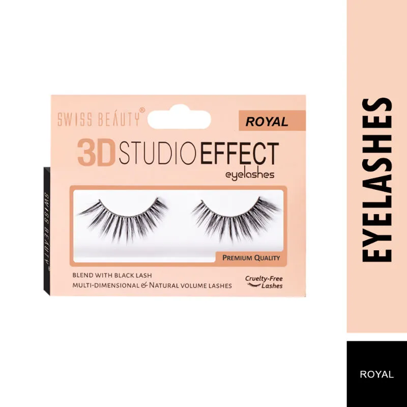 Swiss Beauty 3d Studio Effect Eyelashes - Royal