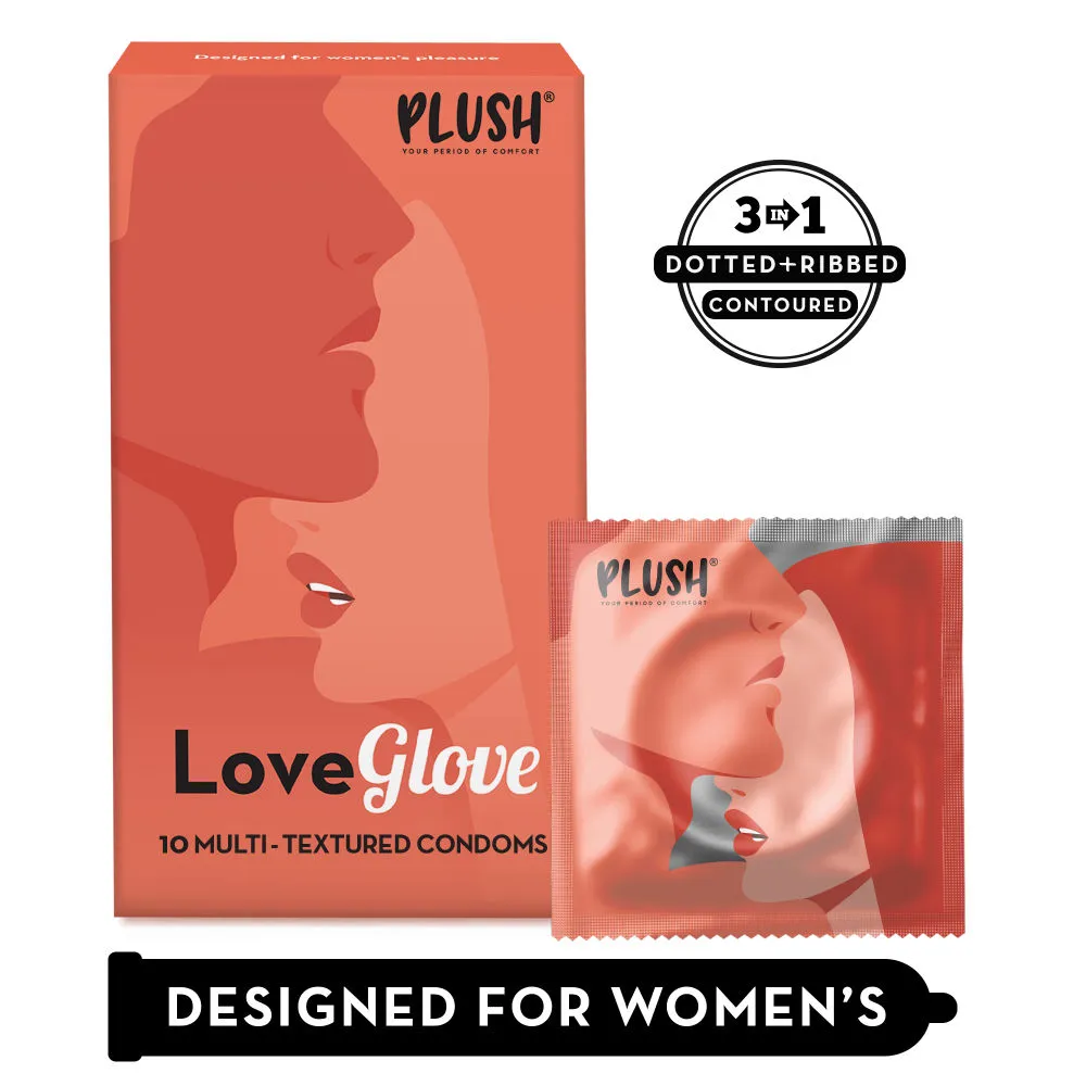 Plush Love Glove Multi Textured Condoms