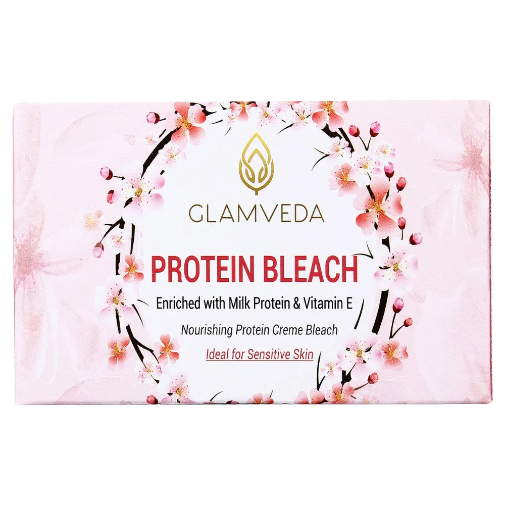 Glamveda Protein Bleach With Vitamin E & Milk