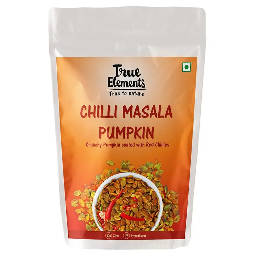 True Elements Chilli Masala Pumpkin,  Unflavoured  0.125 kg