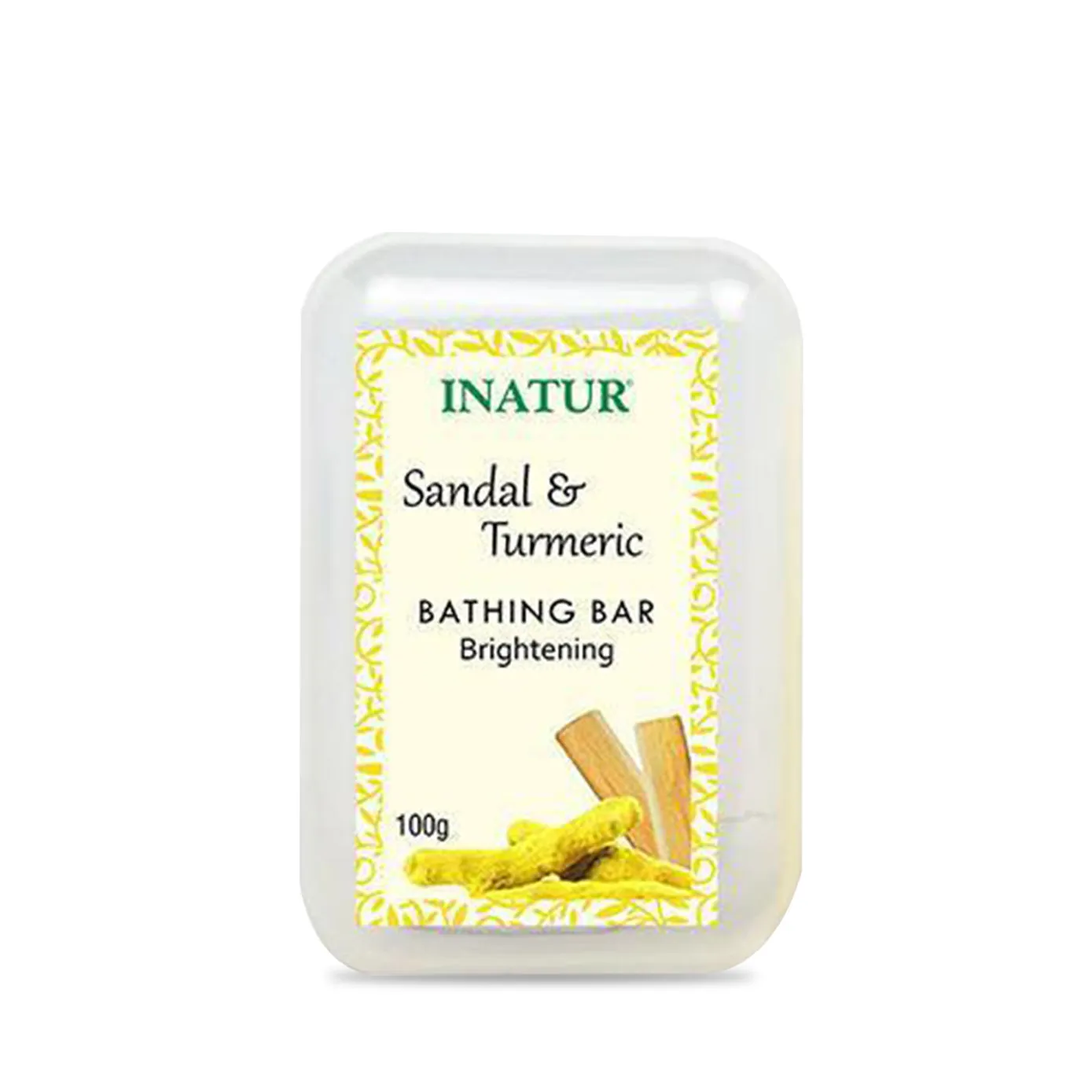 Inatur Sandal & Turmeric Bathing Bar