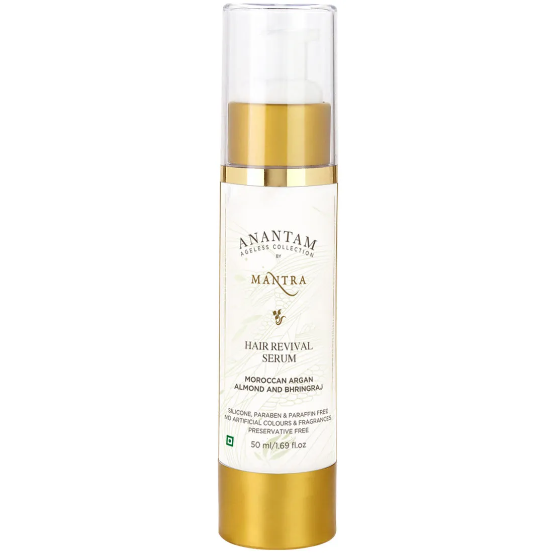 Mantra Herbal Anantam Hair Revival Serum - Moroccan Argan Almond And Bhringraj