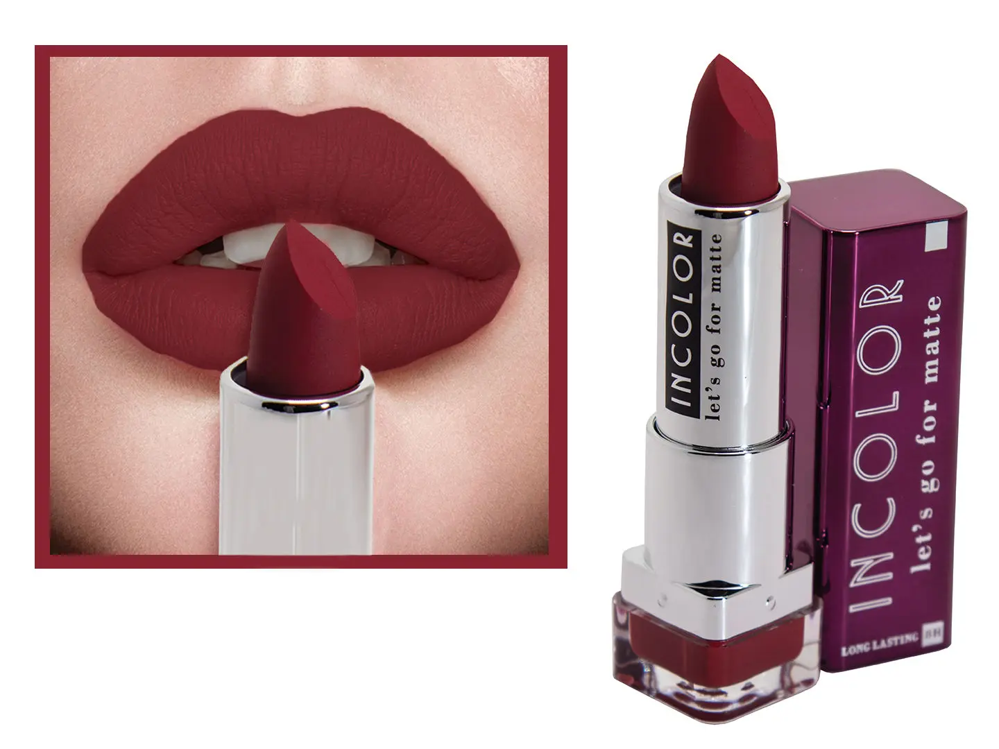 Incolor Lets Go For Matte Lipstick 09 Carnation 3.7 g