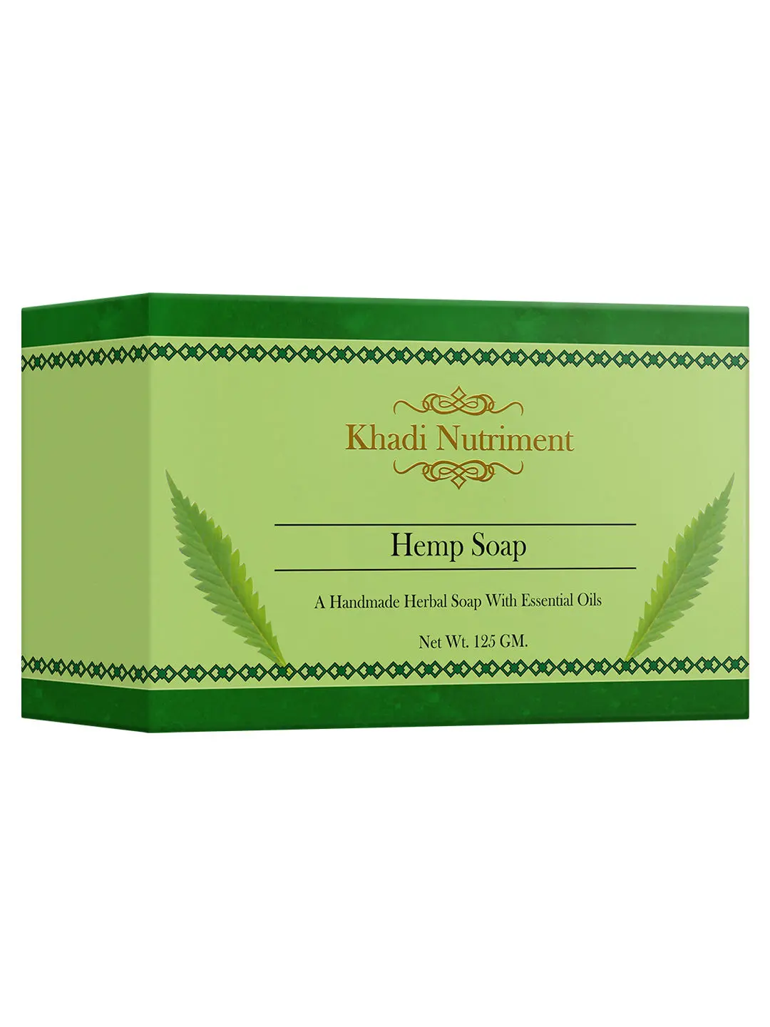 Khadi Nutriment Hemp Soap,125 gm Soap for Unisex (Pack of 1)