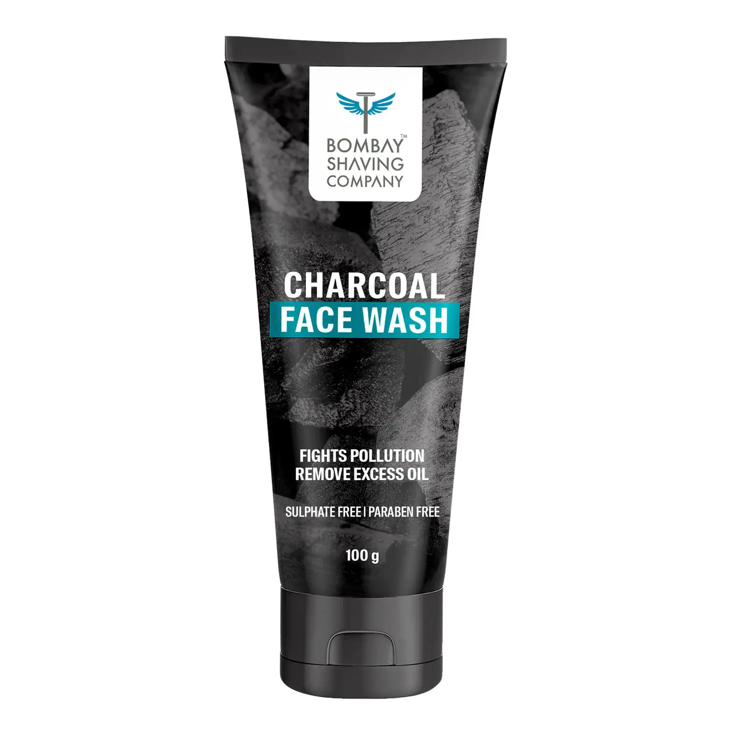 Bombay Shaving Company Activated Charcoal Face Wash, 100g