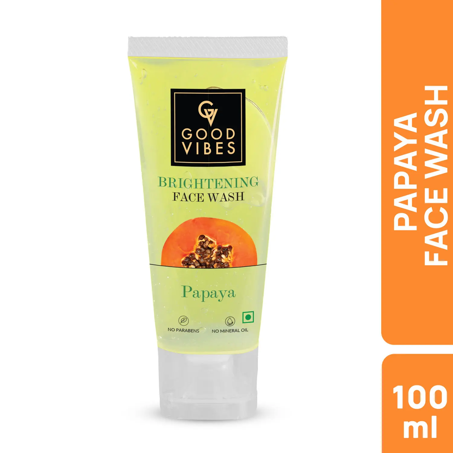 Good Vibes Brightening Papaya Face Wash (100ml)