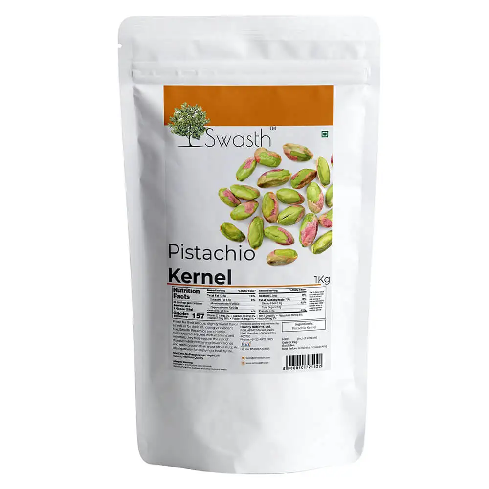 Swasth Pistachio Kernel,  Unflavoured  1 kg