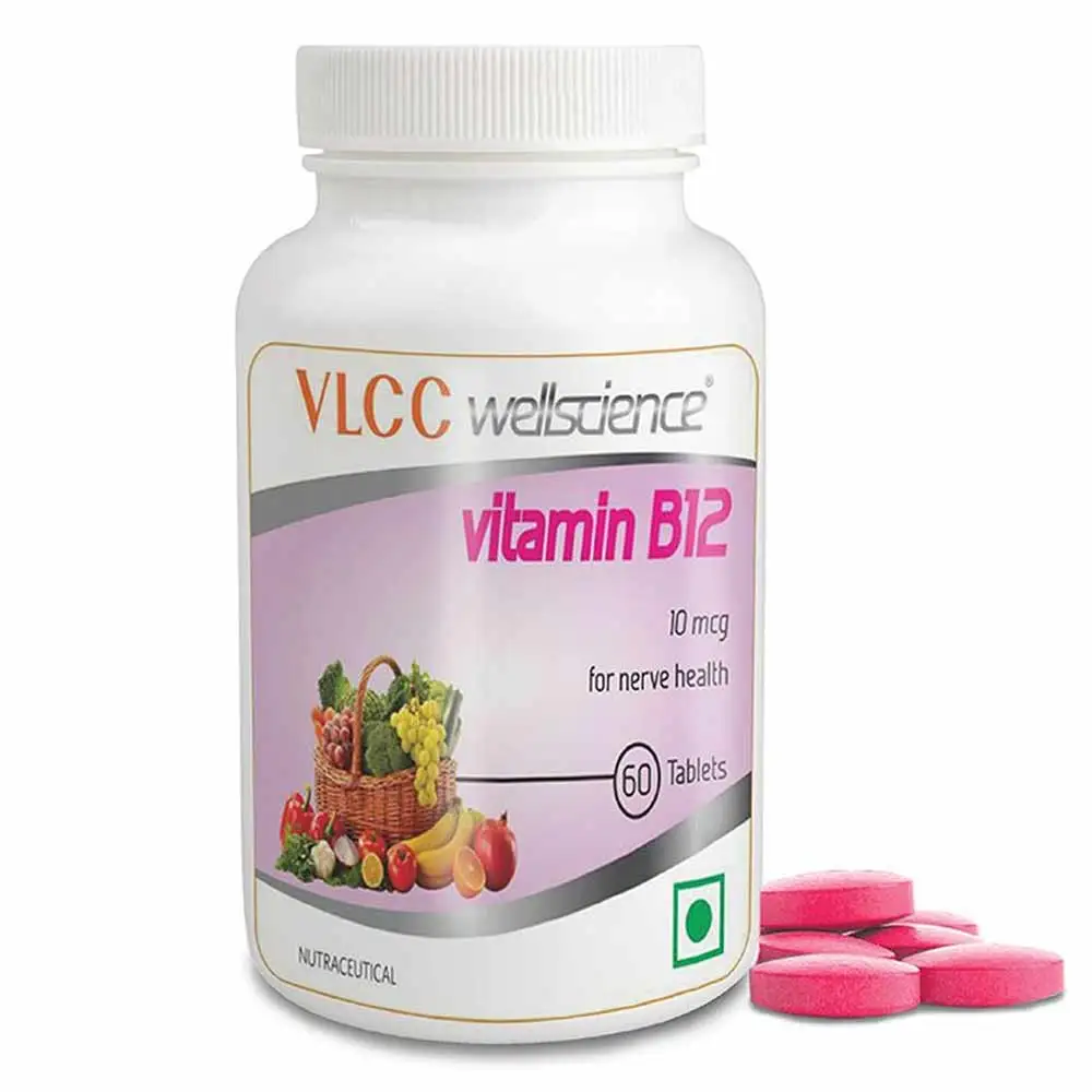 VLCC Wellscience Vitamin B12,  60 tablet(s)  Unflavoured