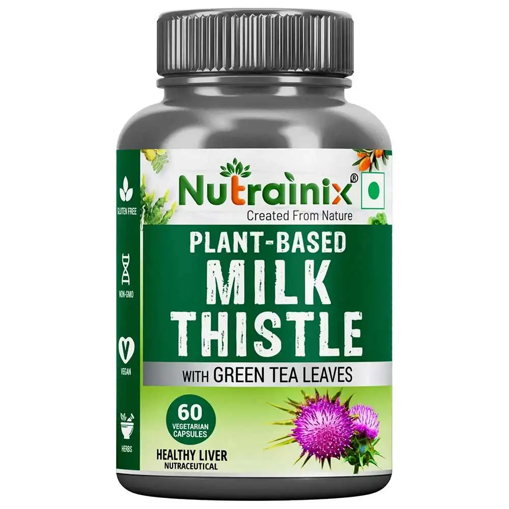 Nutrainix Plant-Based Milk Thistle,  60 veggie capsule(s)