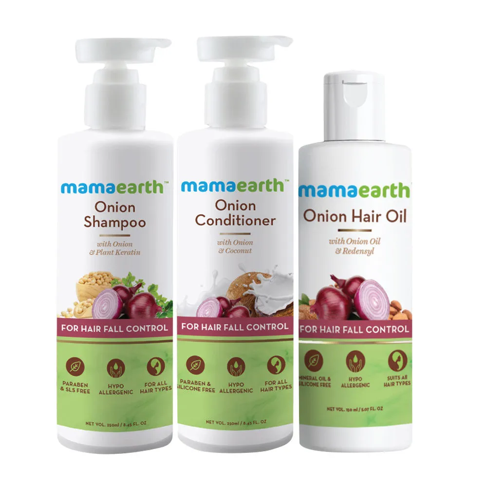 Mamaearth Onion Anti Hair Fall Regular Kit